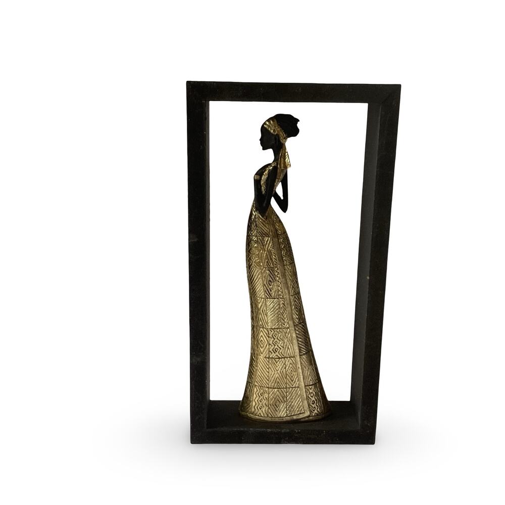Lady in Golden Dress - Wall Decor